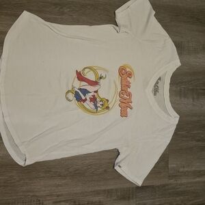 White Sailor Moon Kids T-Shirt